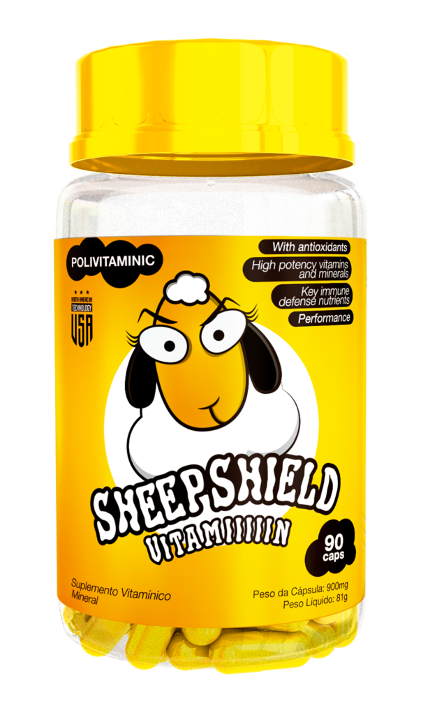 Polivitaminic - Sheep Shield - 90 Caps - Sheep Labs