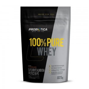 100% Pure Whey Refil 825G Chocolate - Probiotica