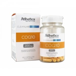 Cleanlab COQ10 - 200 mg - 60 Cápsulas - Atlhetica Nutrition